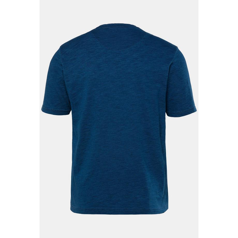 JP1880 T-shirt Mezza Manica Ricamo sul Petto Look Vintage  