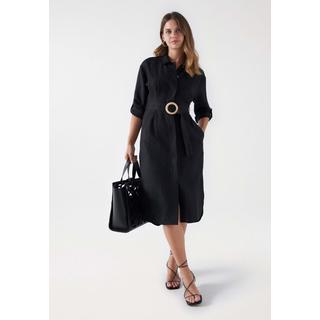 Salsa  Kleider Linen Shirt Dress 