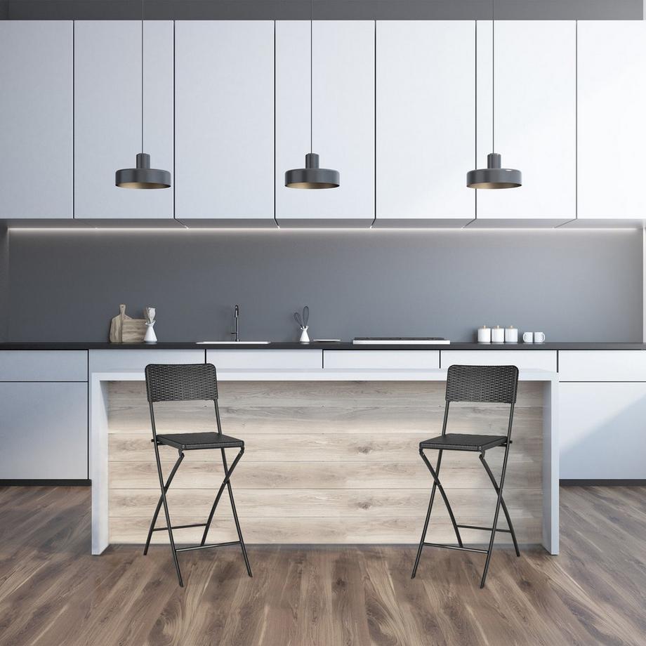 Northix Tabourets de bar pliants, extérieur  