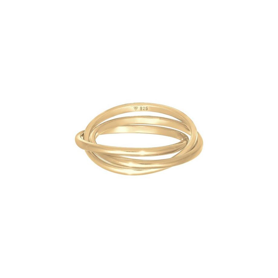 Elli  Bague Bague Enveloppante Pour Femmes Trini Look Basic Minimal Trend 