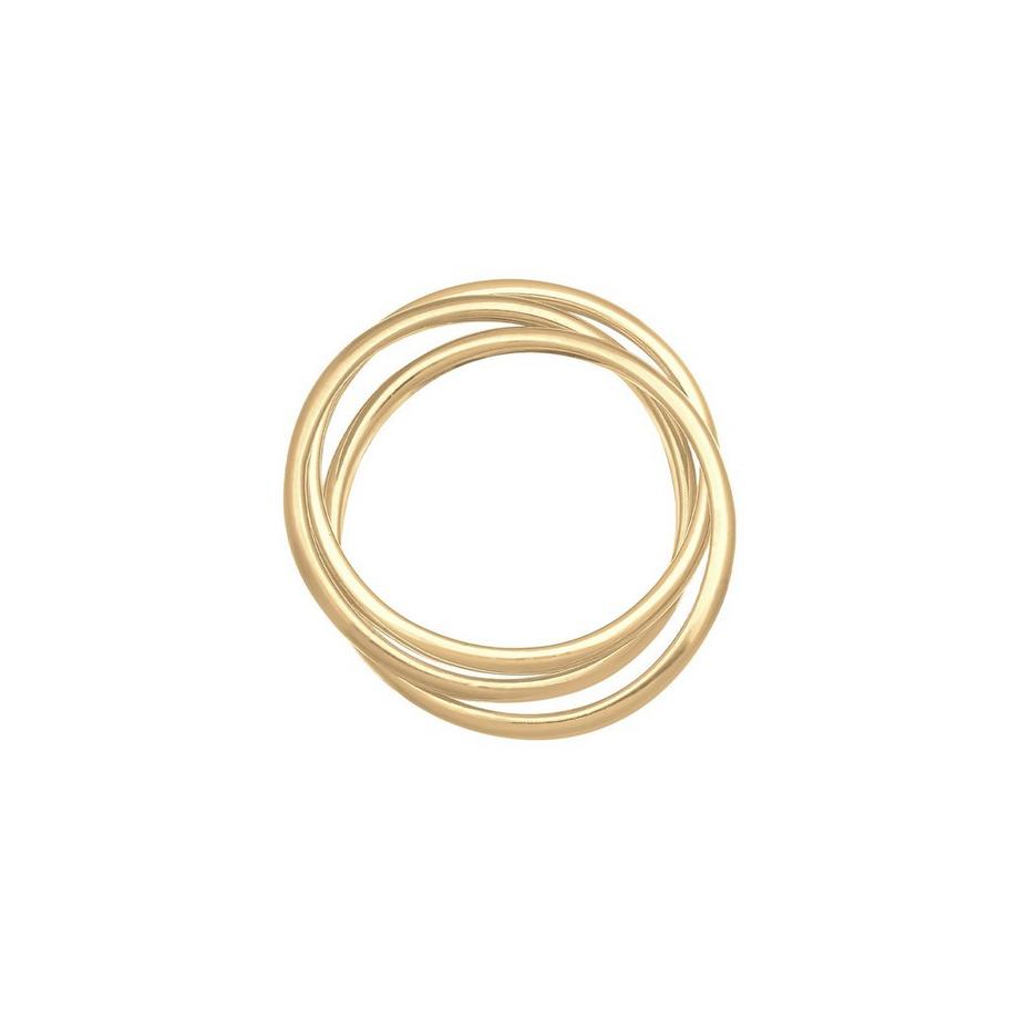Elli  Bague Bague Enveloppante Pour Femmes Trini Look Basic Minimal Trend 