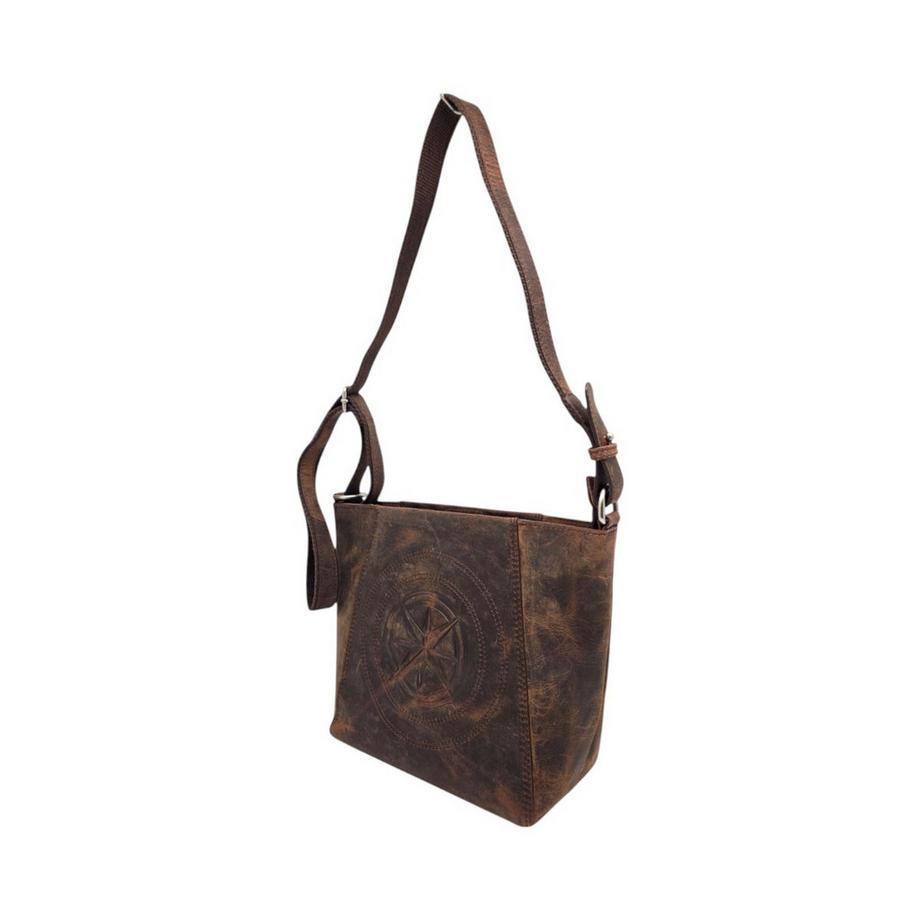 Bull & Hunt Cassie Umhängetasche Compass Brown  