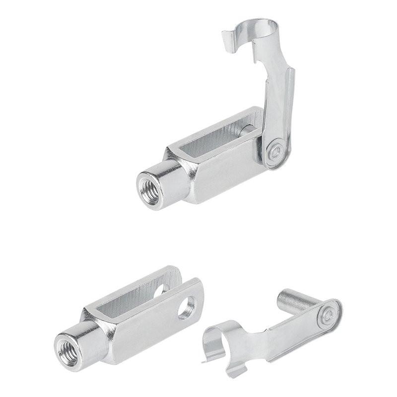 Pricenet Gabelkopf M8 58mm - Set mit 2 Stück im Blister  