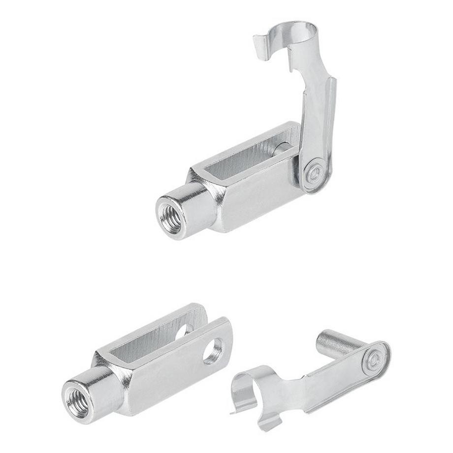 Pricenet Gabelkopf M8 58mm - Set mit 2 Stück im Blister  