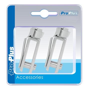 Gabelkopf M8 58mm - Set mit 2 Stück im Blister