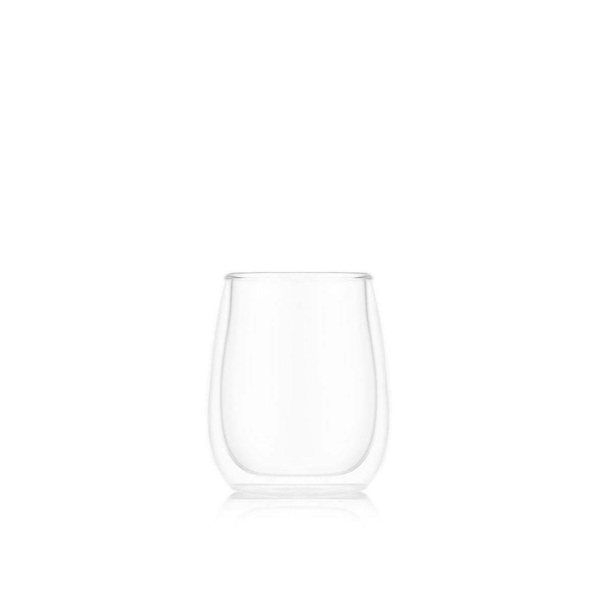 bodum Set de 2 verres à vin double paroi - Chardonnay SKÅL  