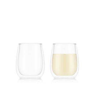 bodum Set de 2 verres à vin double paroi - Chardonnay SKÅL  