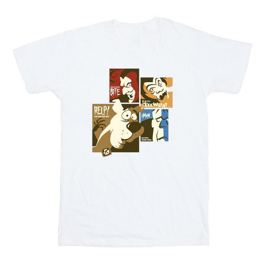 Scooby-Doo T-Shirt Stampa Grafica Slim Fit  