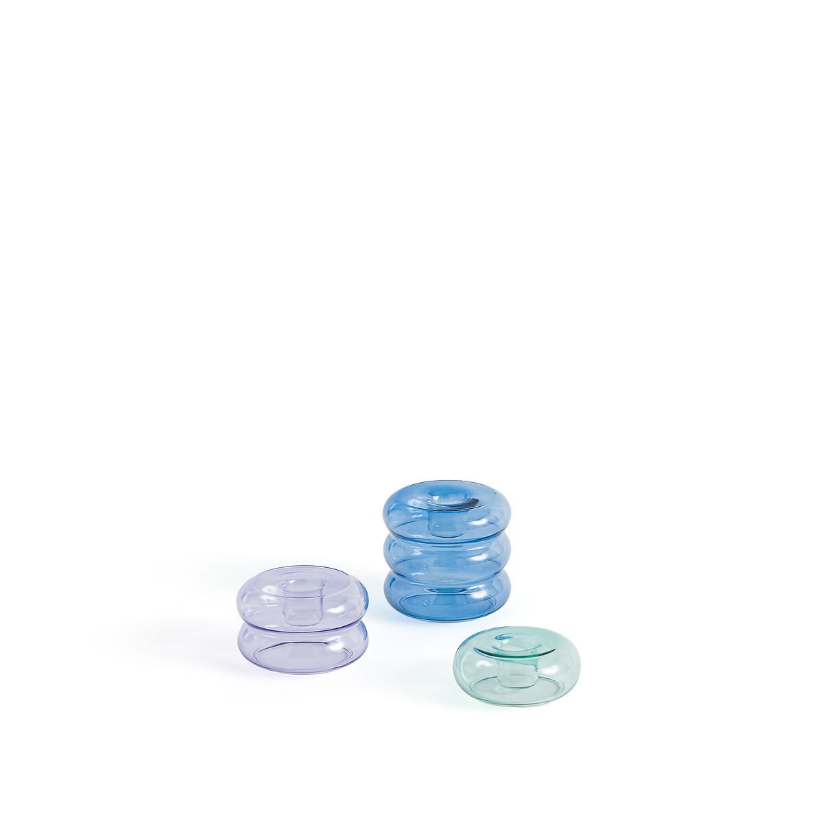 Image of 3er-set Kerzenständer Leramo Unisex Blau ONE SIZE