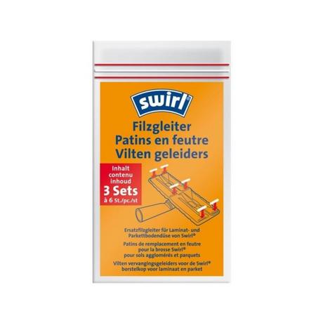 swirl Ersatz-Filzgleiter für Parkettdüse  