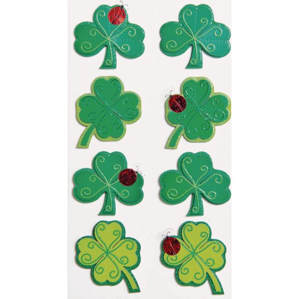 Image of Sticker Mix Klee Grün