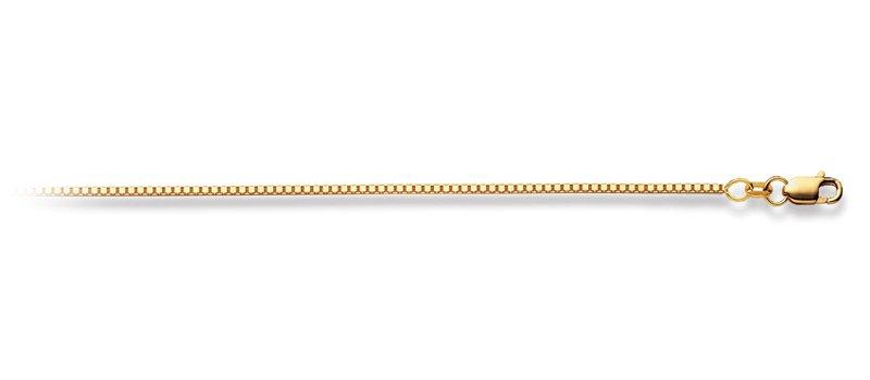 Image of Collier Venezianer Gelbgold 750, 1.3mm, 42cm Unisex Gelbgold 42cm
