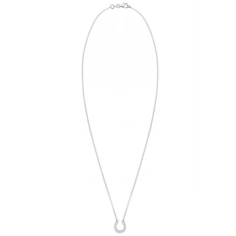 Elli  Collier Fer À Cheval  Avec Cristaux De Zirconium 