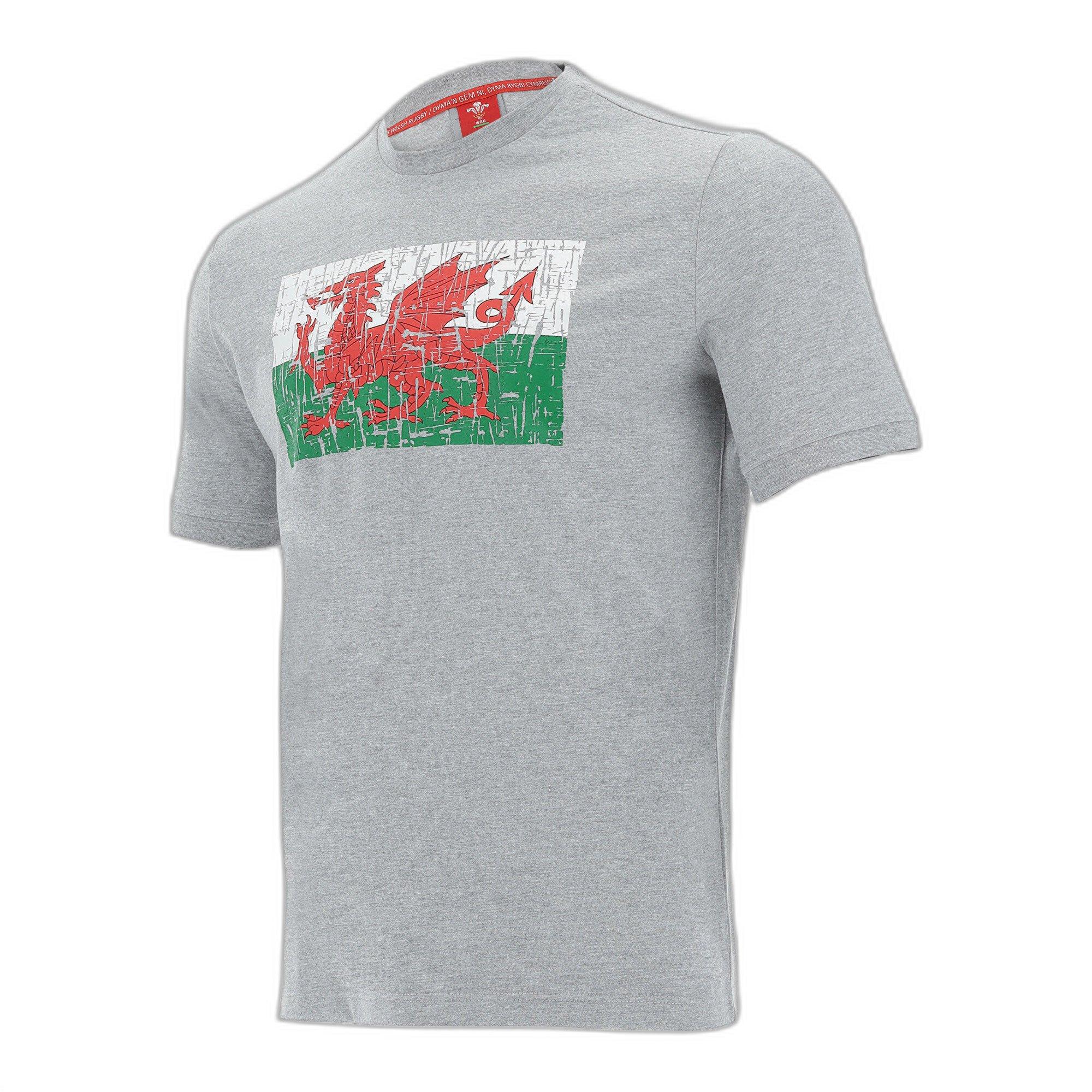 macron  t-shirt cotone pays de gaes rugby xv 2020/21 