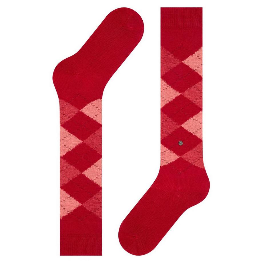 Burlington Whitby Argyle Muster Kniestrümpfe  