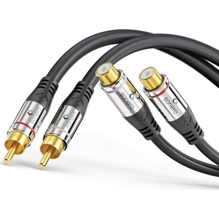 sonero  sonero S-AC710-015 cavo audio 1,5 m RCA Nero 