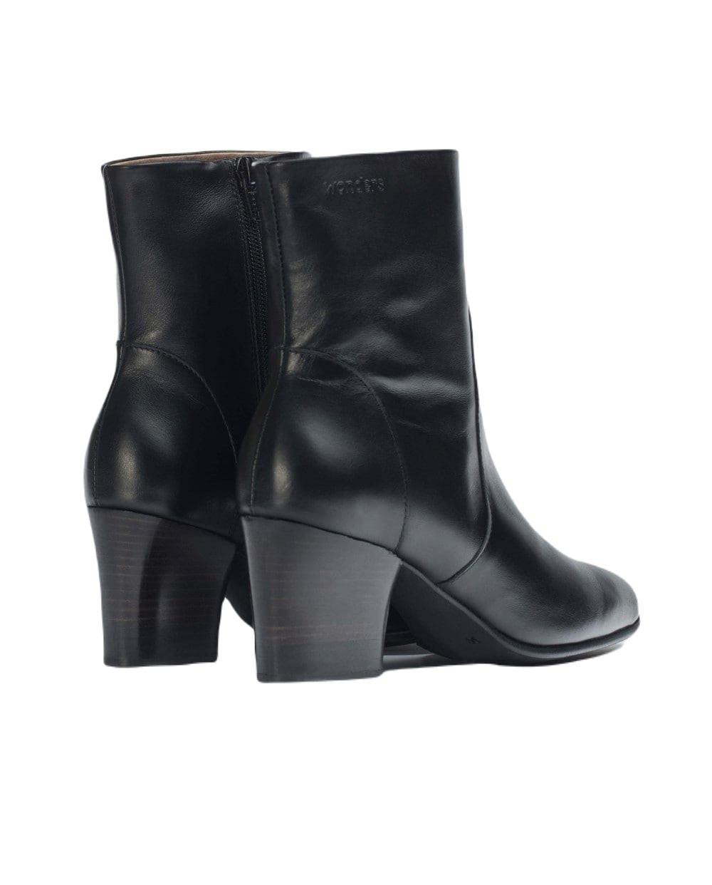 Wonders  Beta - Leder stiefelette 