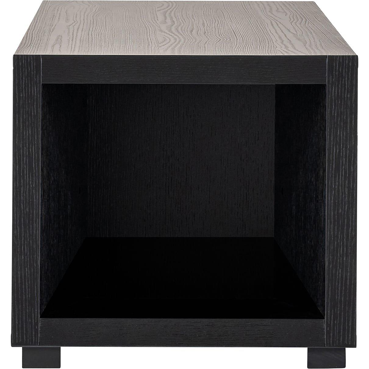 mutoni Table basse Oakura chêne noir  