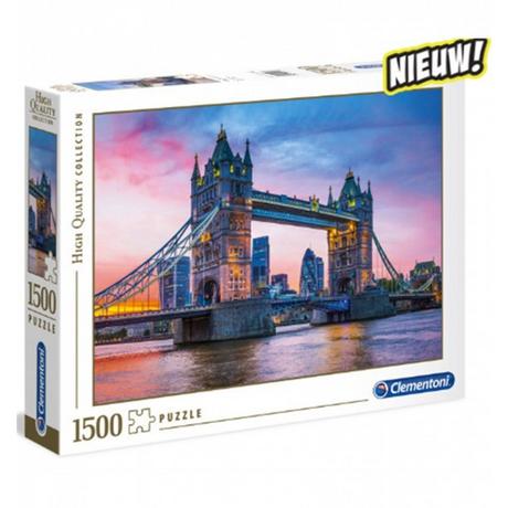 Clementoni  Puzzle Tower Bridge Sunset (1500Teile) 