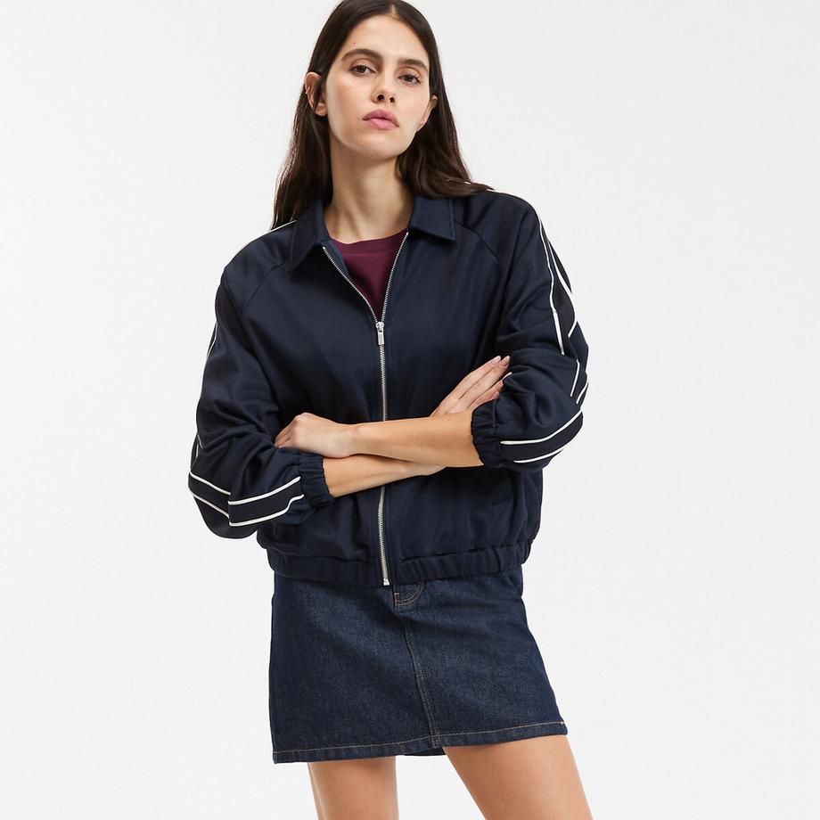 Sweatshirt mit Reissverschluss