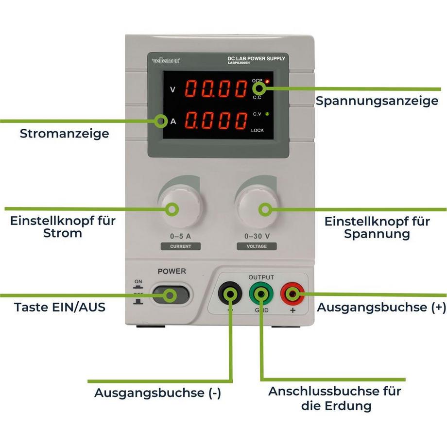 velleman  Labornetzgerät 
