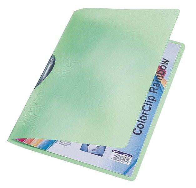 Image of LEITZ Color Clip Rainbow A4 41760055 grün LEITZ Color Clip Rainbow A4 41760055 grün