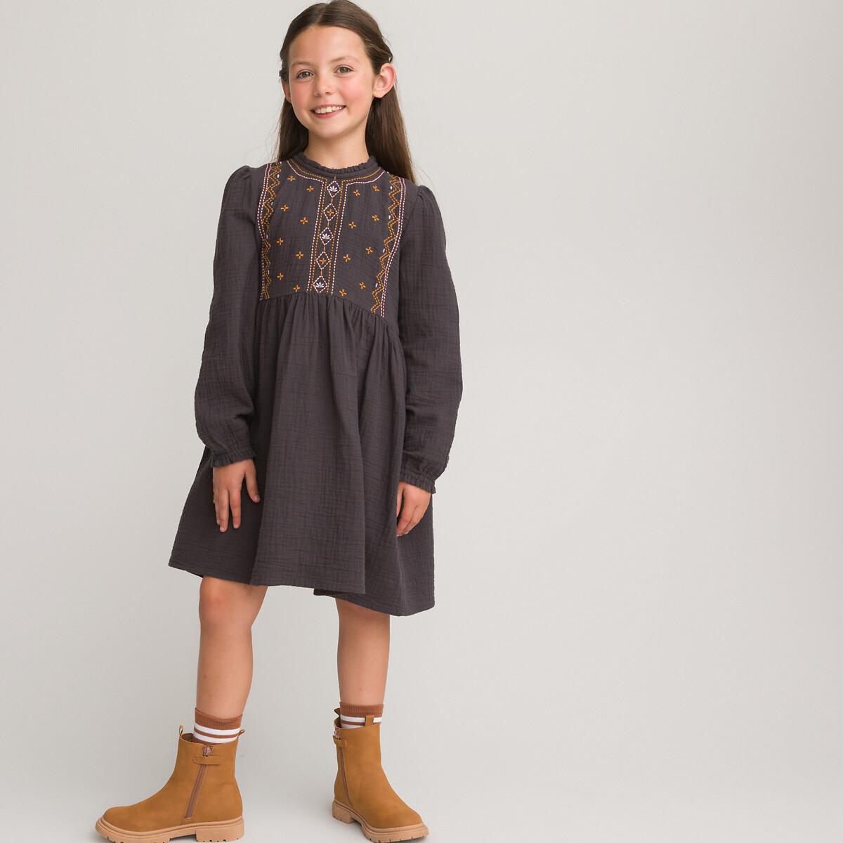 Image of Kleid Mädchen Grau 114