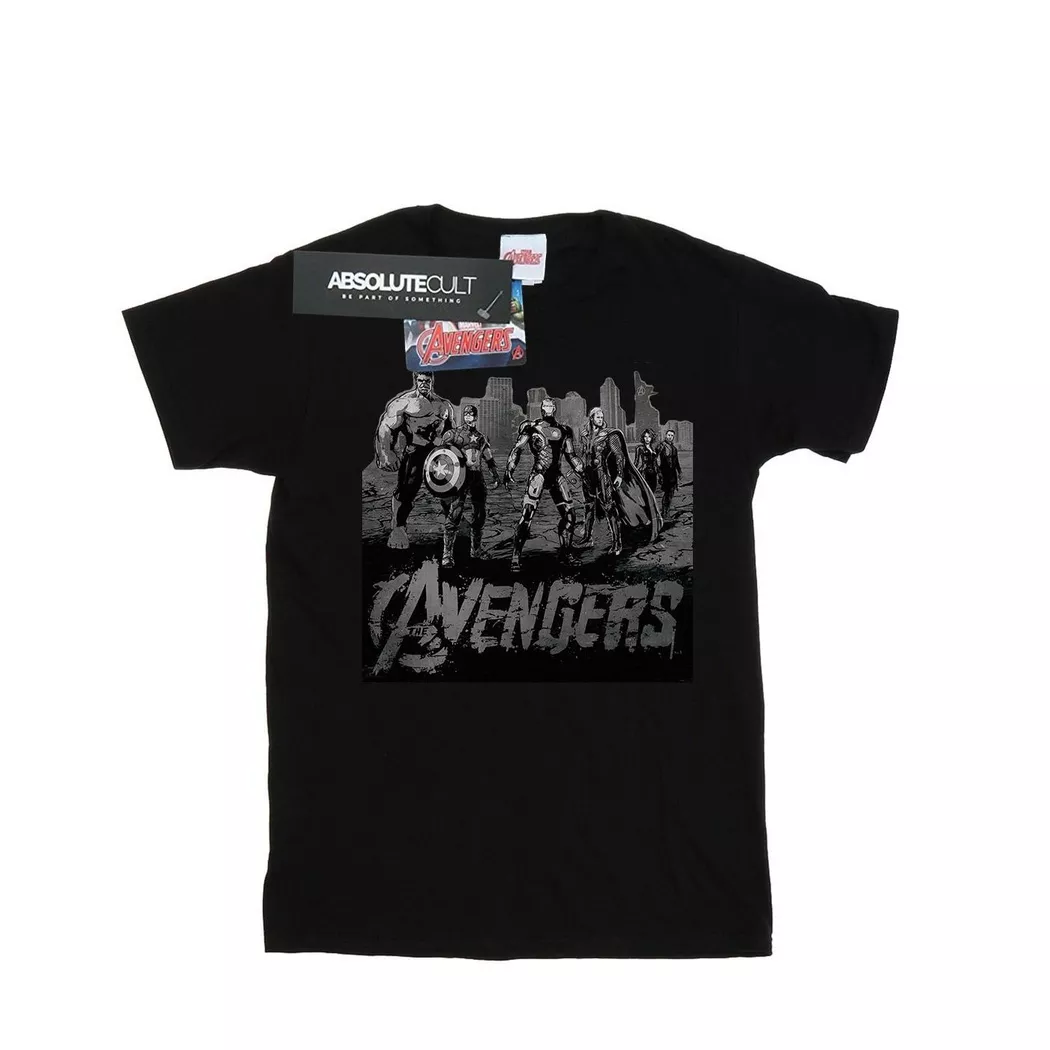 MARVEL - Avengers TShirt, für Damen, Schwarz, Größe S