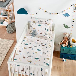 La Redoute Intérieurs Baby-Fixleintuch Dino Pop aus Baumwolle  