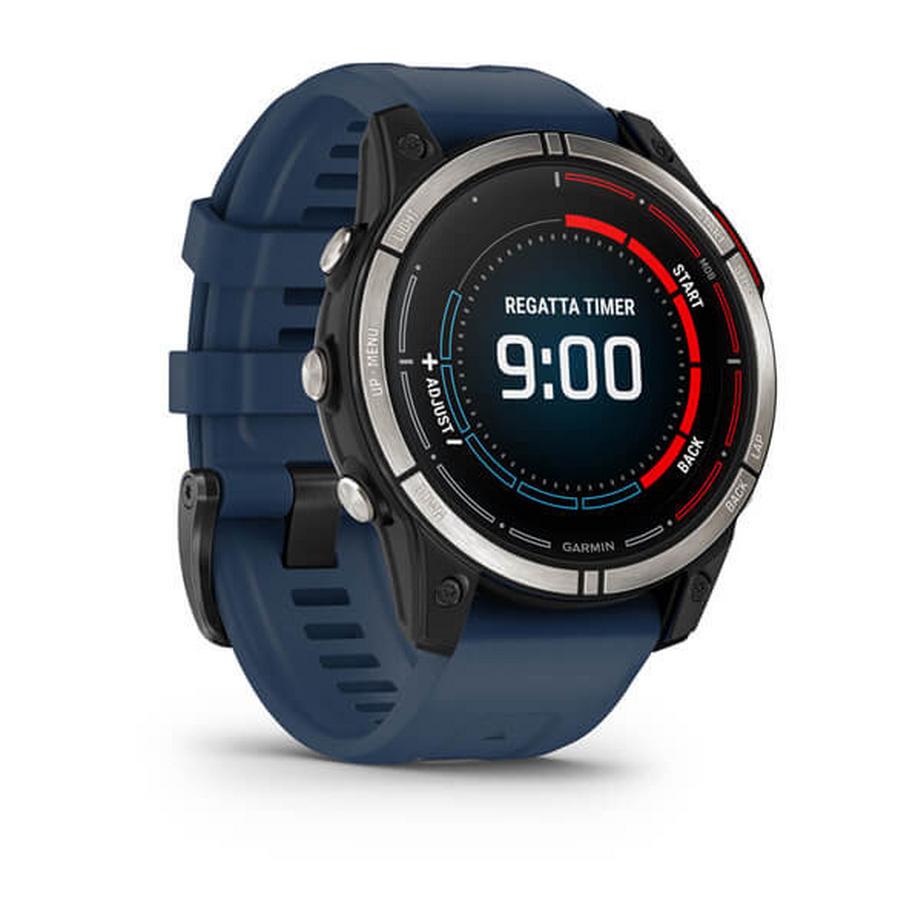 GARMIN  Quatix 7 3,3 cm (1.3") AMOLED 47 mm Digital 416 x 416 Pixel Touchscreen Blau WLAN GPS 