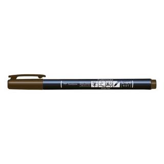 Tombow TOMBOW Kalligraphie Stift Hard WS-BH31 Fudenosuke, braun  