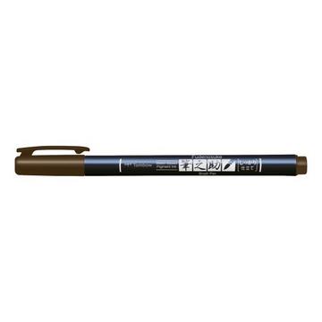 TOMBOW Kalligraphie Stift Hard WS-BH31 Fudenosuke, braun