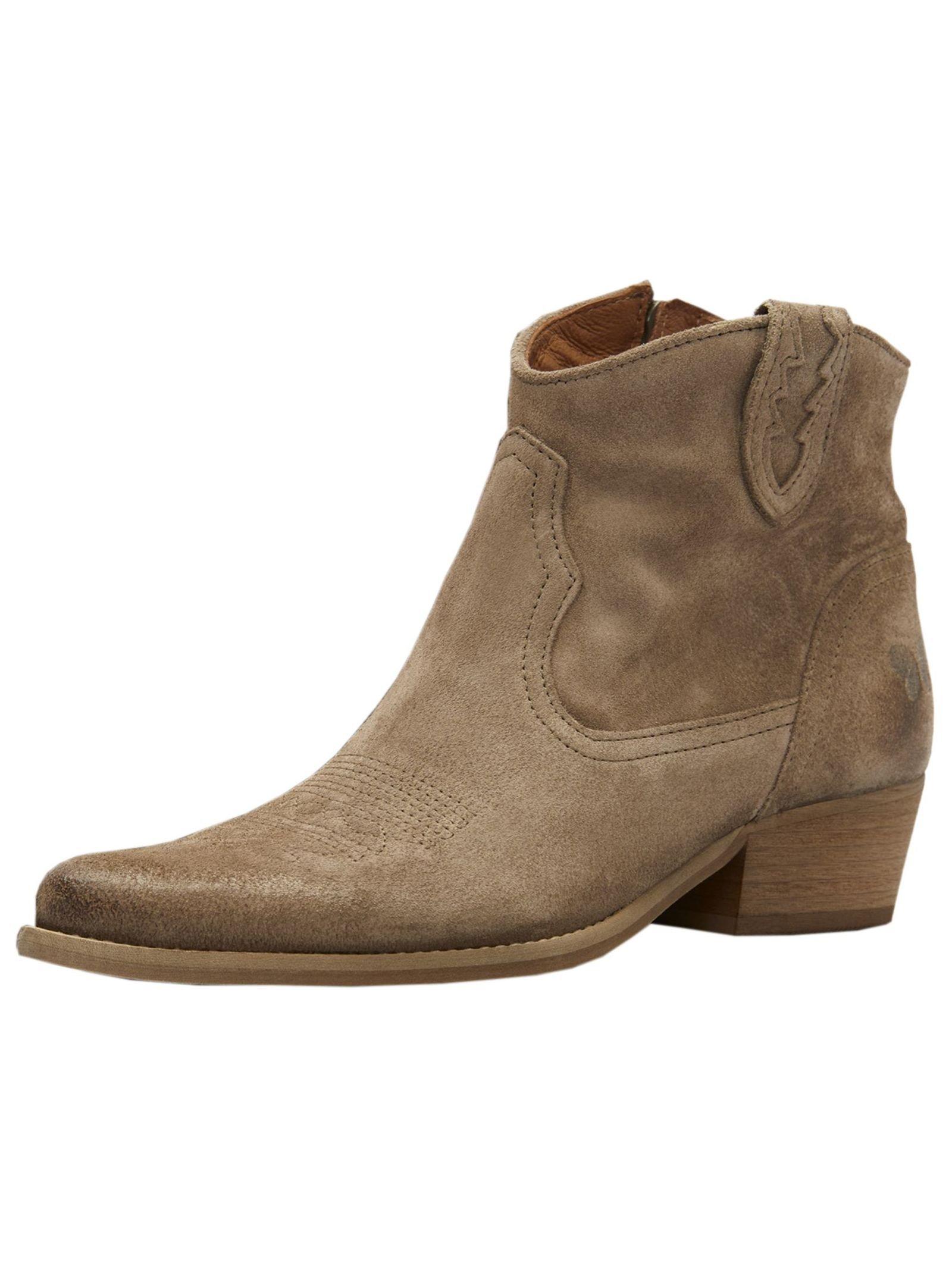 Image of Stiefelette West Damen Taubengrau 40