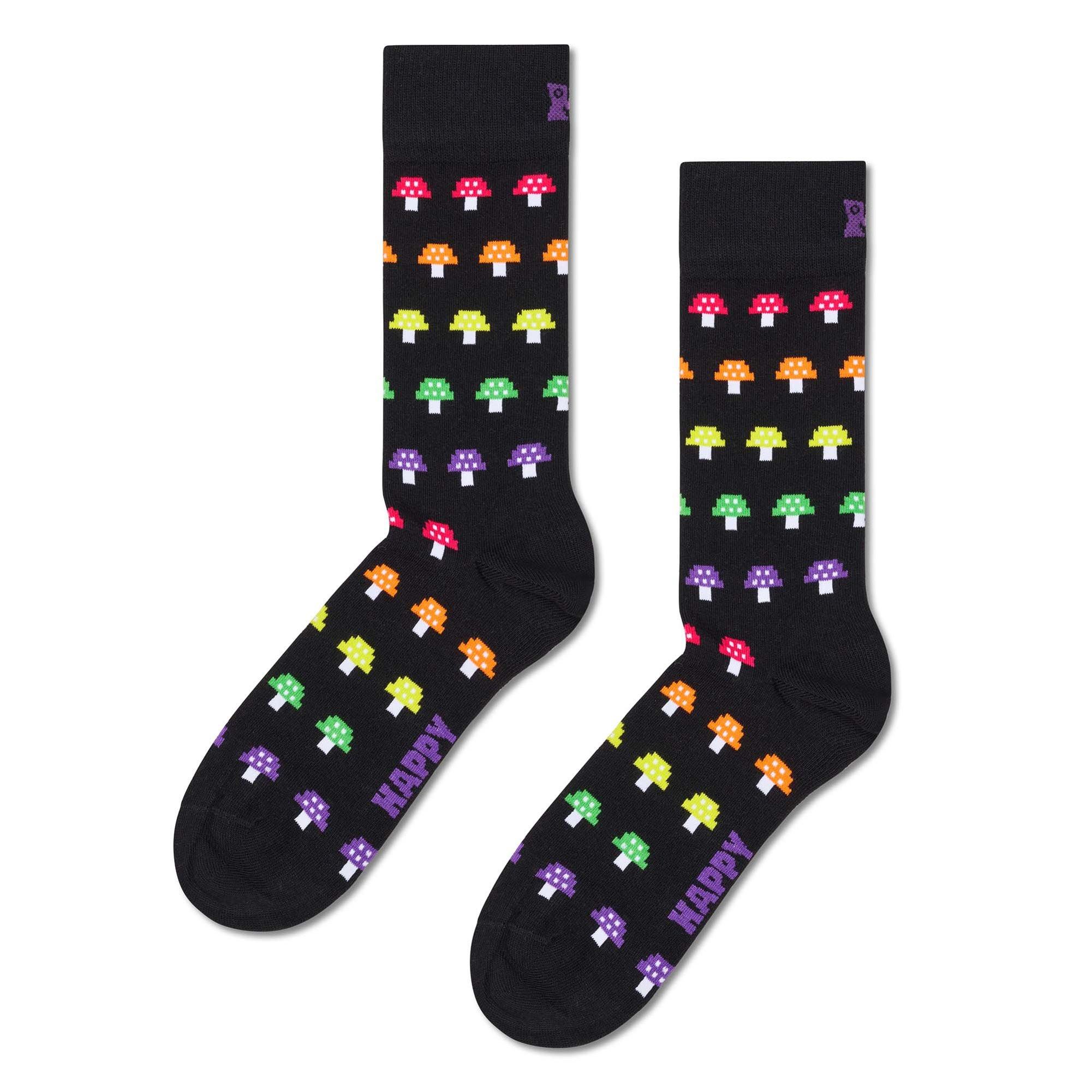 Happy Socks Classic Black & White Socken Geschenkset  