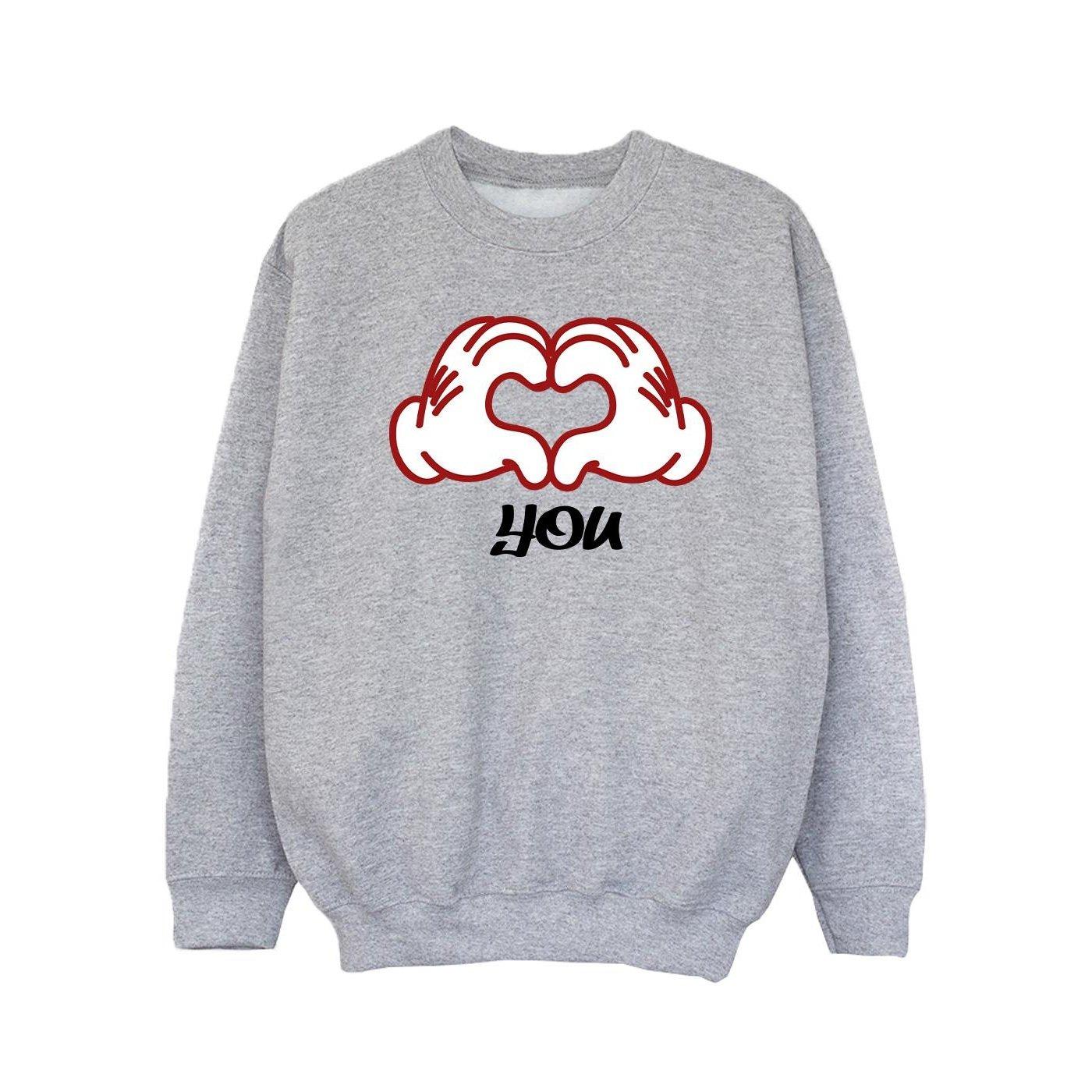 Disney  Love You Hands Sweatshirt 