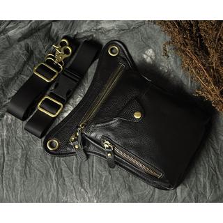 Only-bags.store Echtes Leder Bein Tasche Reise Hüfttasche Wandern Klettern Oberschenkel Tasche  