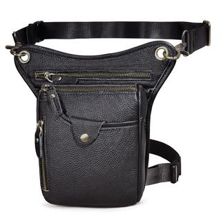 Only-bags.store Echtes Leder Bein Tasche Reise Hüfttasche Wandern Klettern Oberschenkel Tasche  