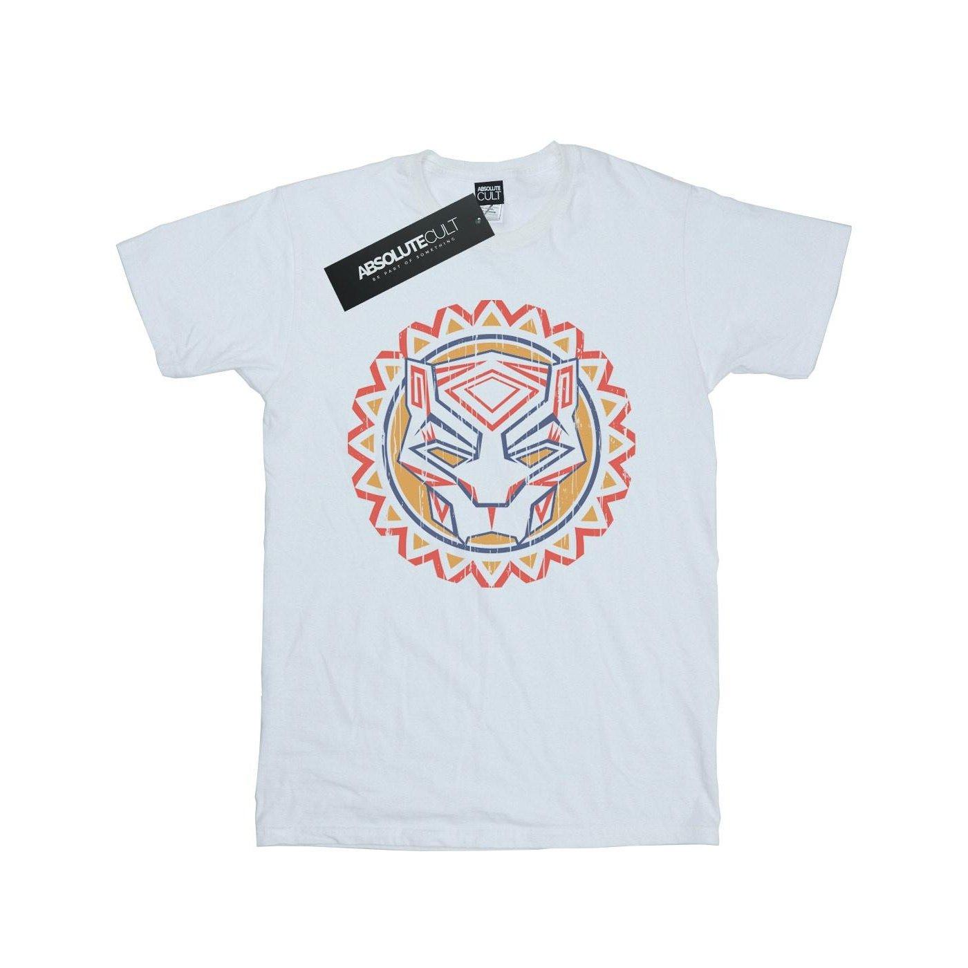 Image of Black Panther Tribal Panther Icon Tshirt Unisex Weiss 128