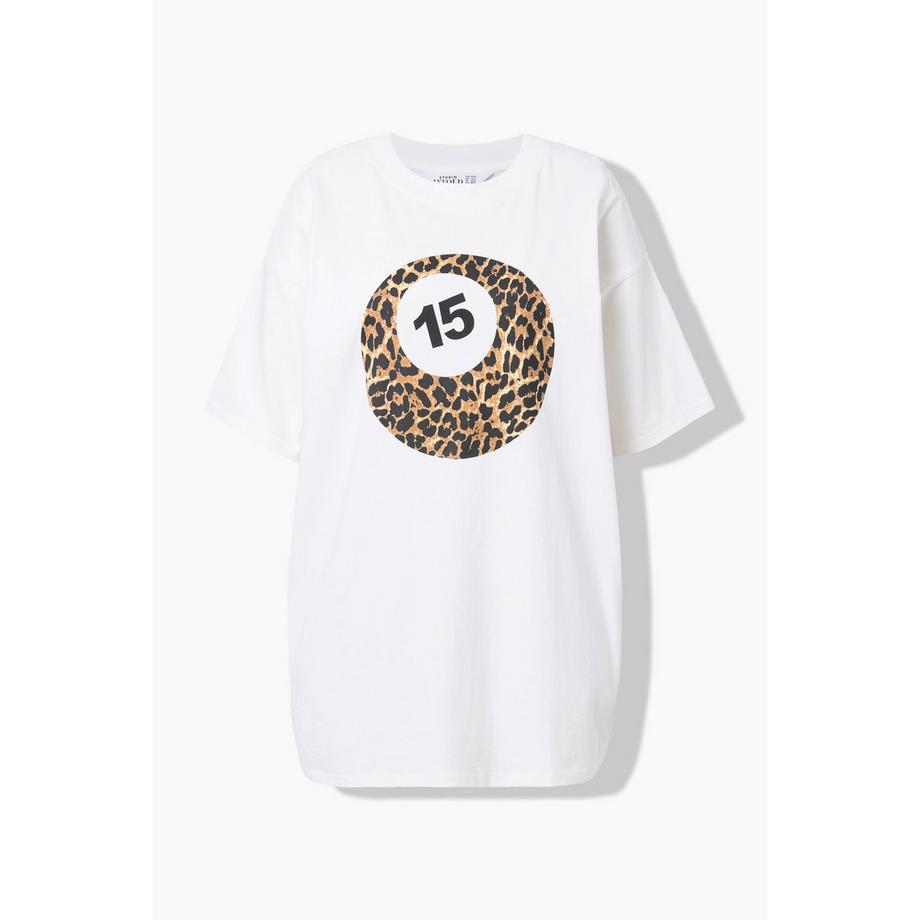 Studio Untold T-shirt oversize palla da biliardo mezze maniche  