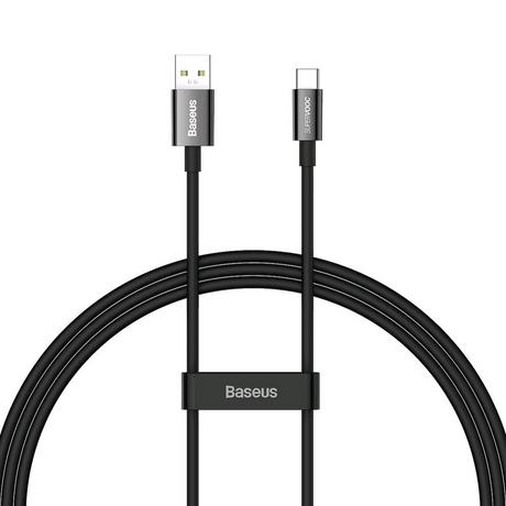 Baseus  Baseus Superior Series USB-A - Cavo USB-C, 65 W, 1 m - Nero 