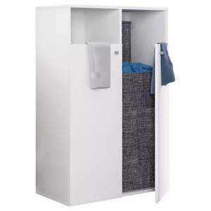 Stoff Wäscheschrank Wäschetruhe Wäschebox Wäschekorb Stoffbox Wäsche Dreso XL 2f