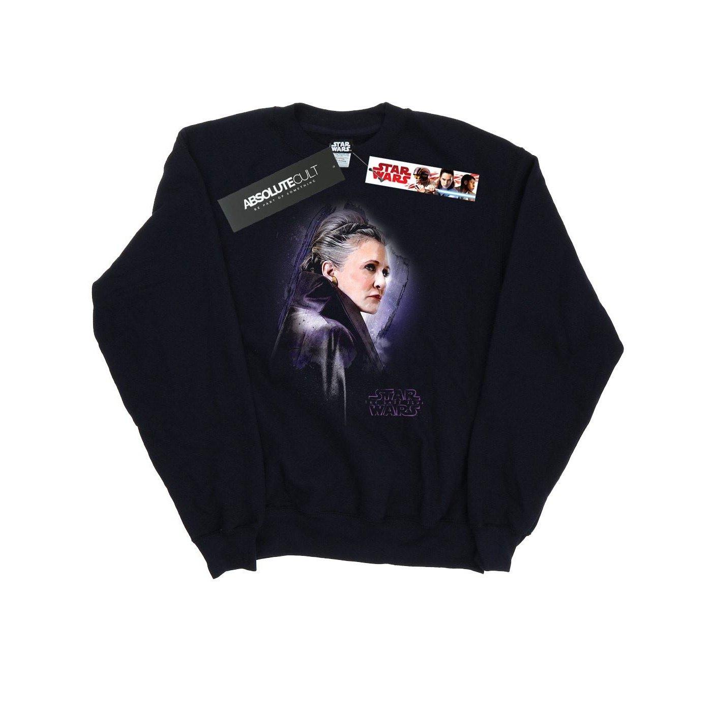 Image of The Last Jedi Leia Brushed Sweatshirt Damen Schwarz XL