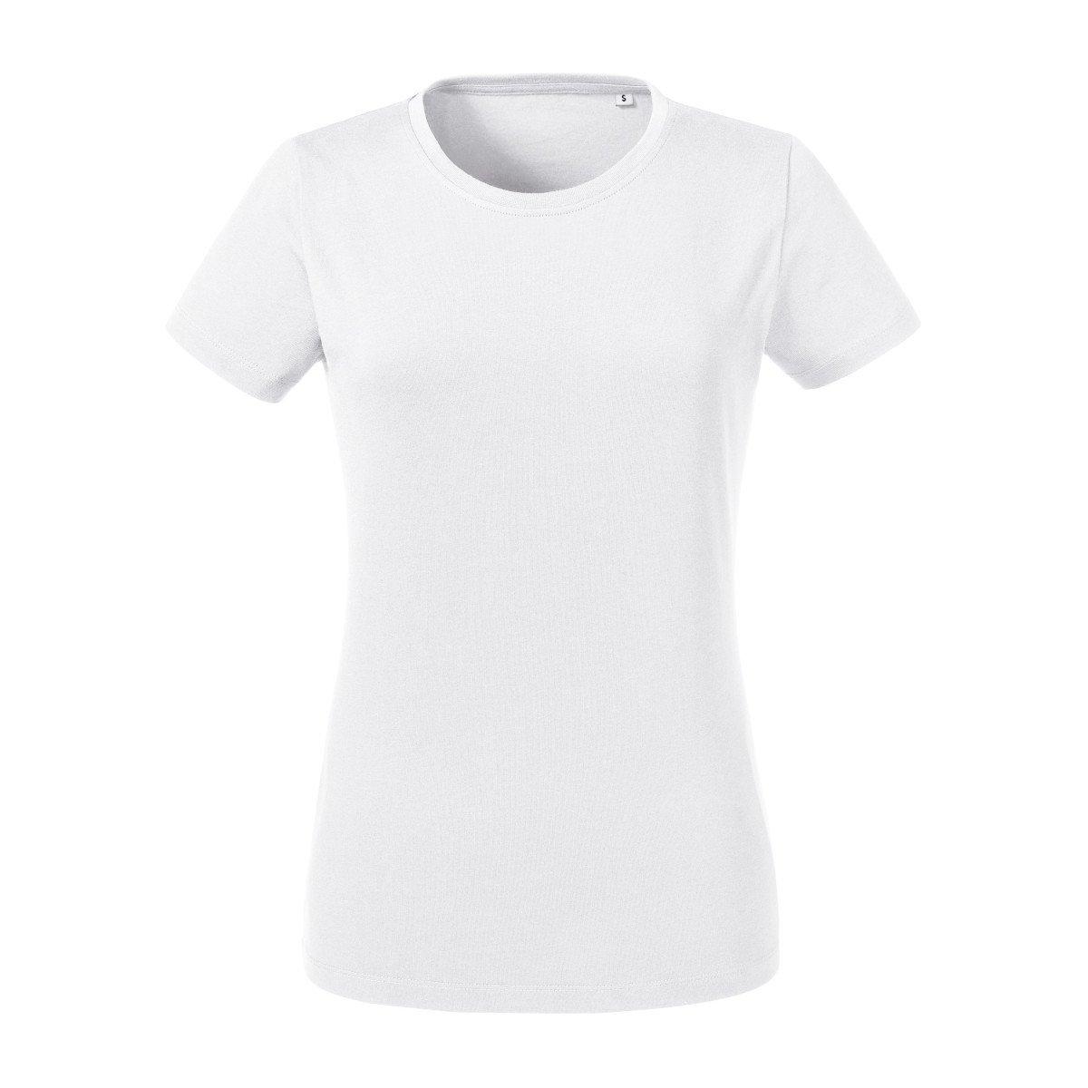 Image of Tshirt Mit Kurzen Ärmeln Damen Weiss L