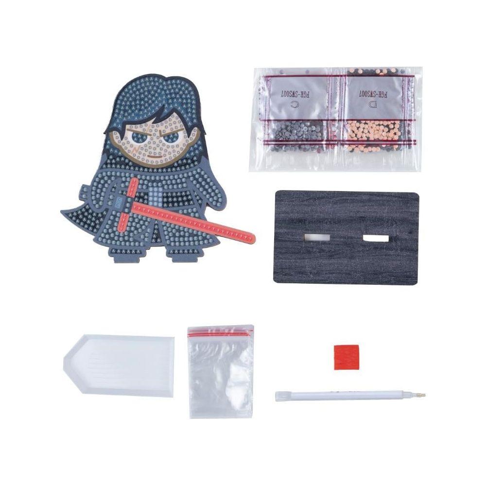 CRAFT Buddy  Bastelset Crystal Art Buddies Kylo Ren Figur 