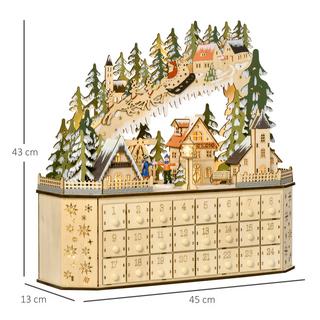 HOMCOM  Adventskalender 