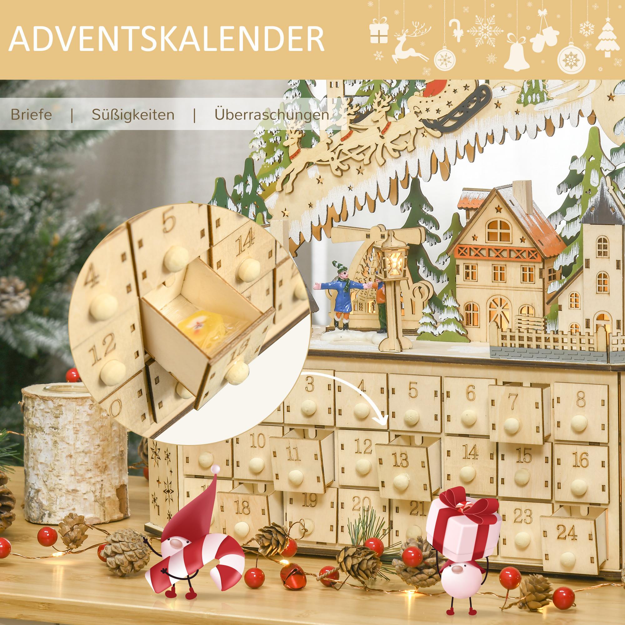 HOMCOM  Adventskalender 