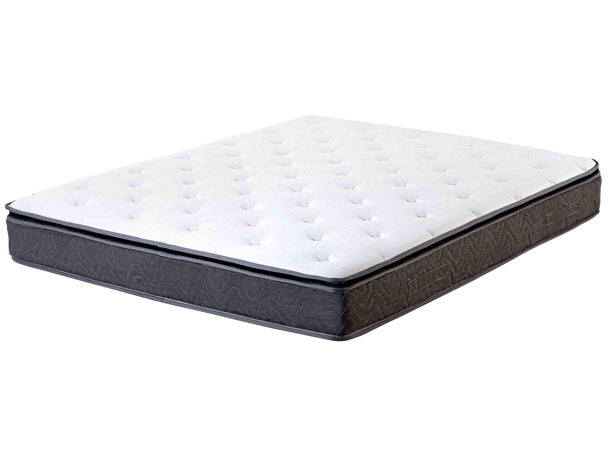 Beliani Matelas à ressorts ensachés en Fibres de bambou JOY - Moyen  