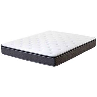 Beliani Matelas à ressorts ensachés en Fibres de bambou JOY - Moyen  