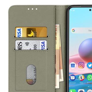 Avizar  Étui Folio Xiaomi Redmi Note 10 Gris 