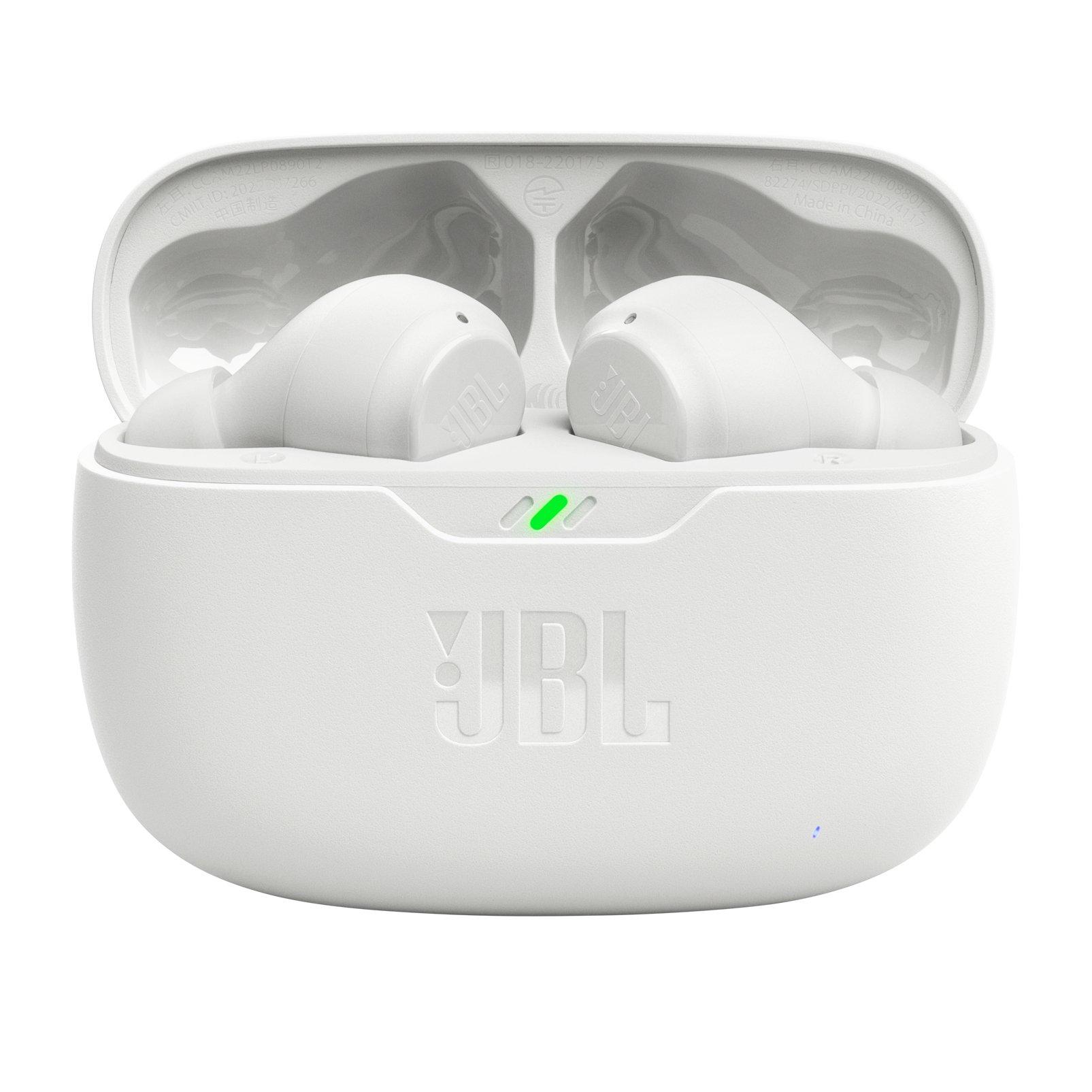JBL  JBL Wave Beam Casque True Wireless Stereo (TWS) Ecouteurs Appels/Musique/Sport/Au quotidien Bluetooth Blanc 